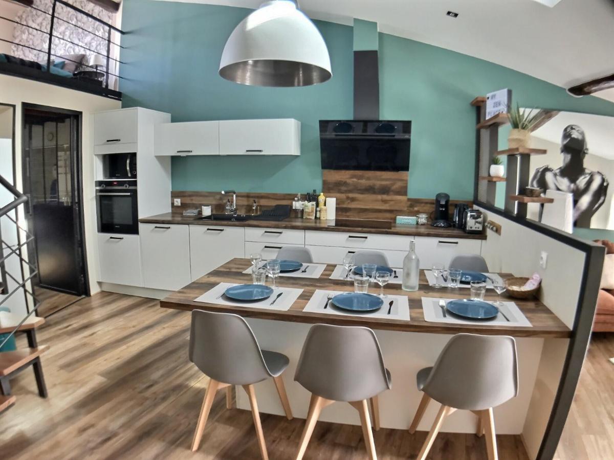 Myzenplace - Duplex 100M2 Cosy, Atypique, Situation Ideale, Parking Montélimar المظهر الخارجي الصورة