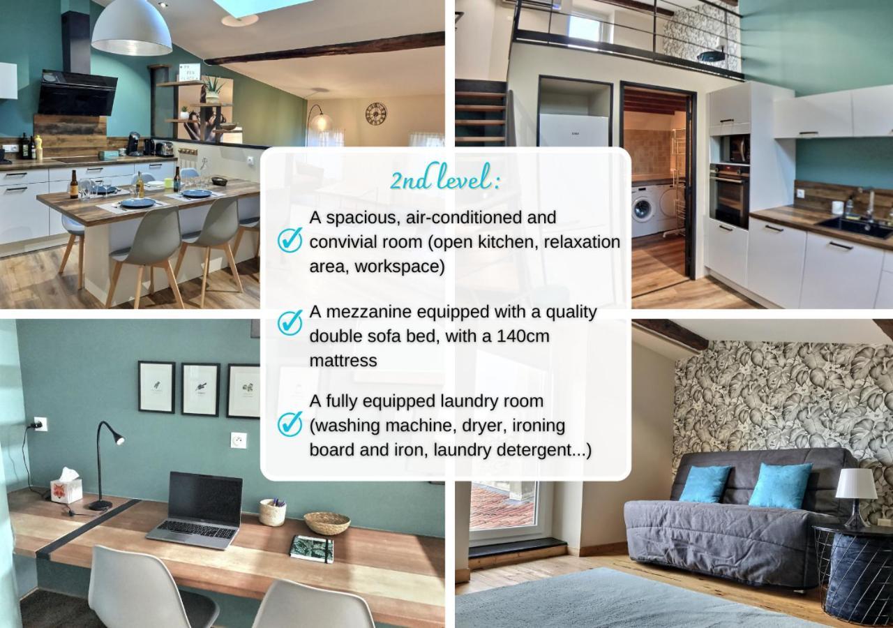 Myzenplace - Duplex 100M2 Cosy, Atypique, Situation Ideale, Parking Montélimar المظهر الخارجي الصورة