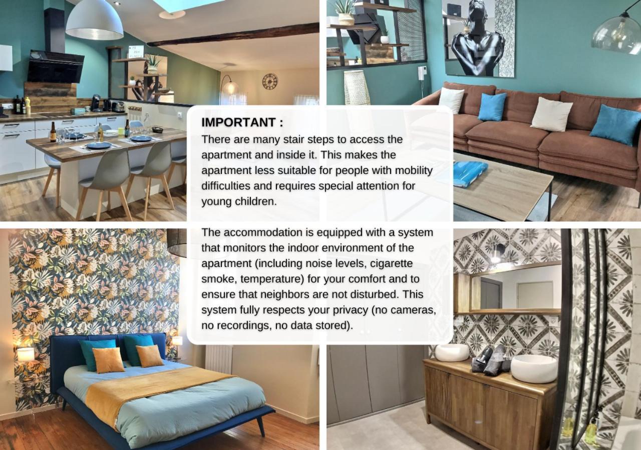 Myzenplace - Duplex 100M2 Cosy, Atypique, Situation Ideale, Parking Montélimar المظهر الخارجي الصورة