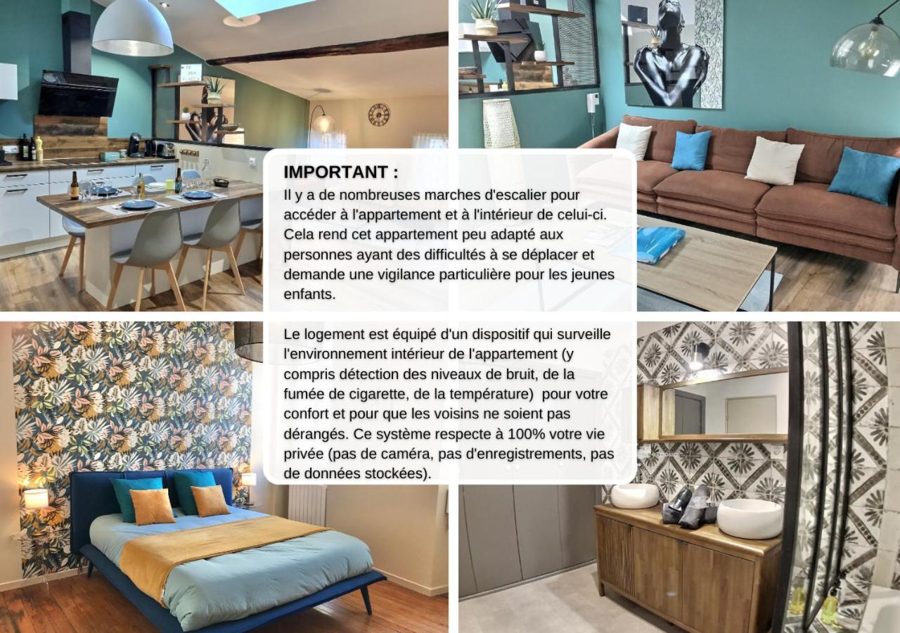 Myzenplace - Duplex 100M2 Cosy, Atypique, Situation Ideale, Parking Montélimar المظهر الخارجي الصورة